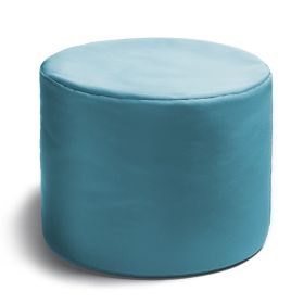 Jaxx Spring Outdoor Ottoman, Light Blue